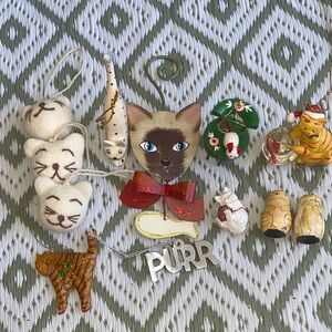 Cat ornaments